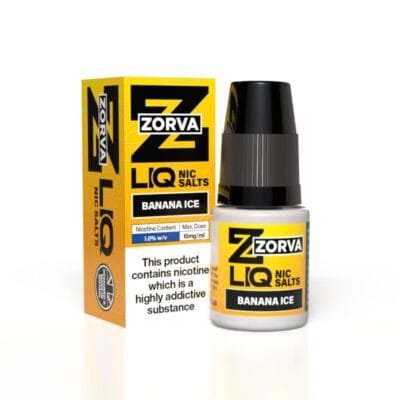 Banana Ice | 10ml Salt | Zorva Liq