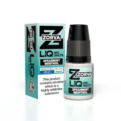 Spearmint Menthol | 10ml Salt | Zorva Liq